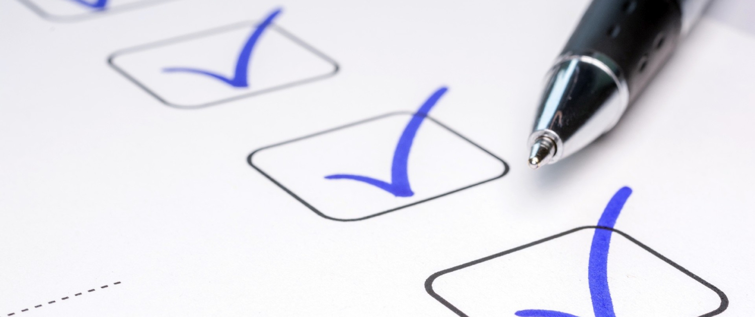 Check off completed tasks on a to-do list Investorenvermittlung